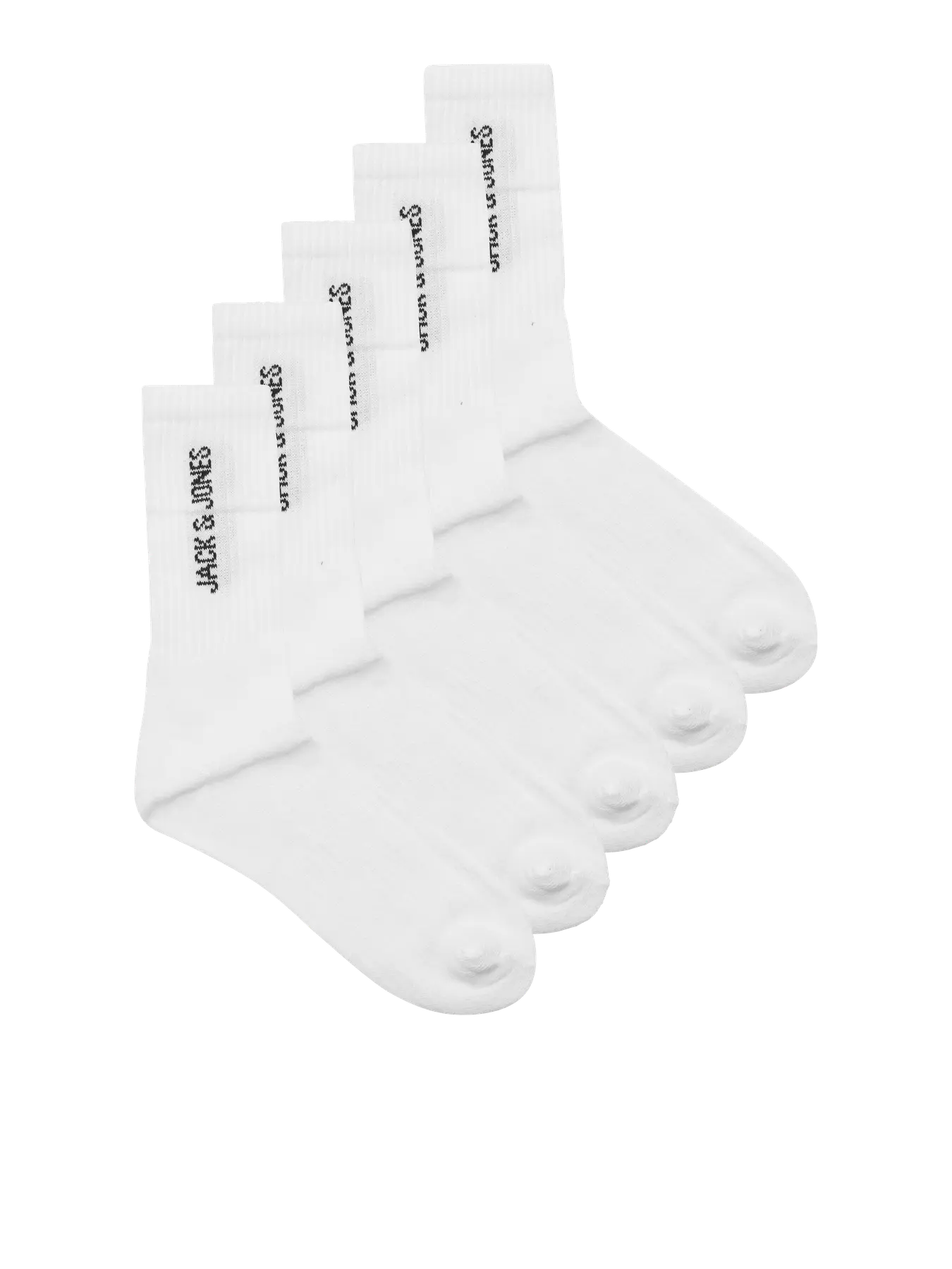 Jack&Jones - JACREGEN TENNIS SOCK 5 PACK NOOS - Herren