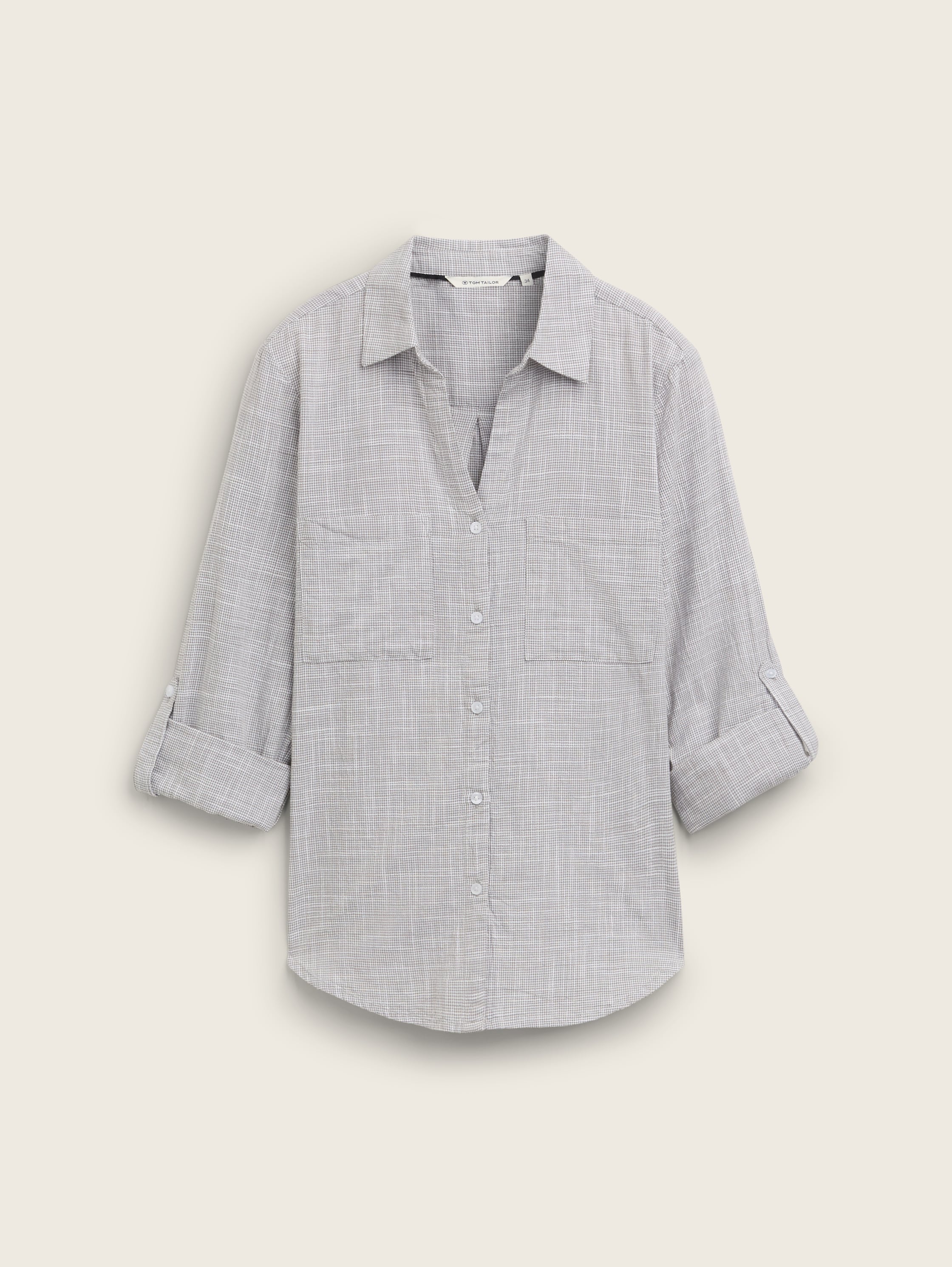 Tom Tailor - Bluse mit Brusttaschen - Damen