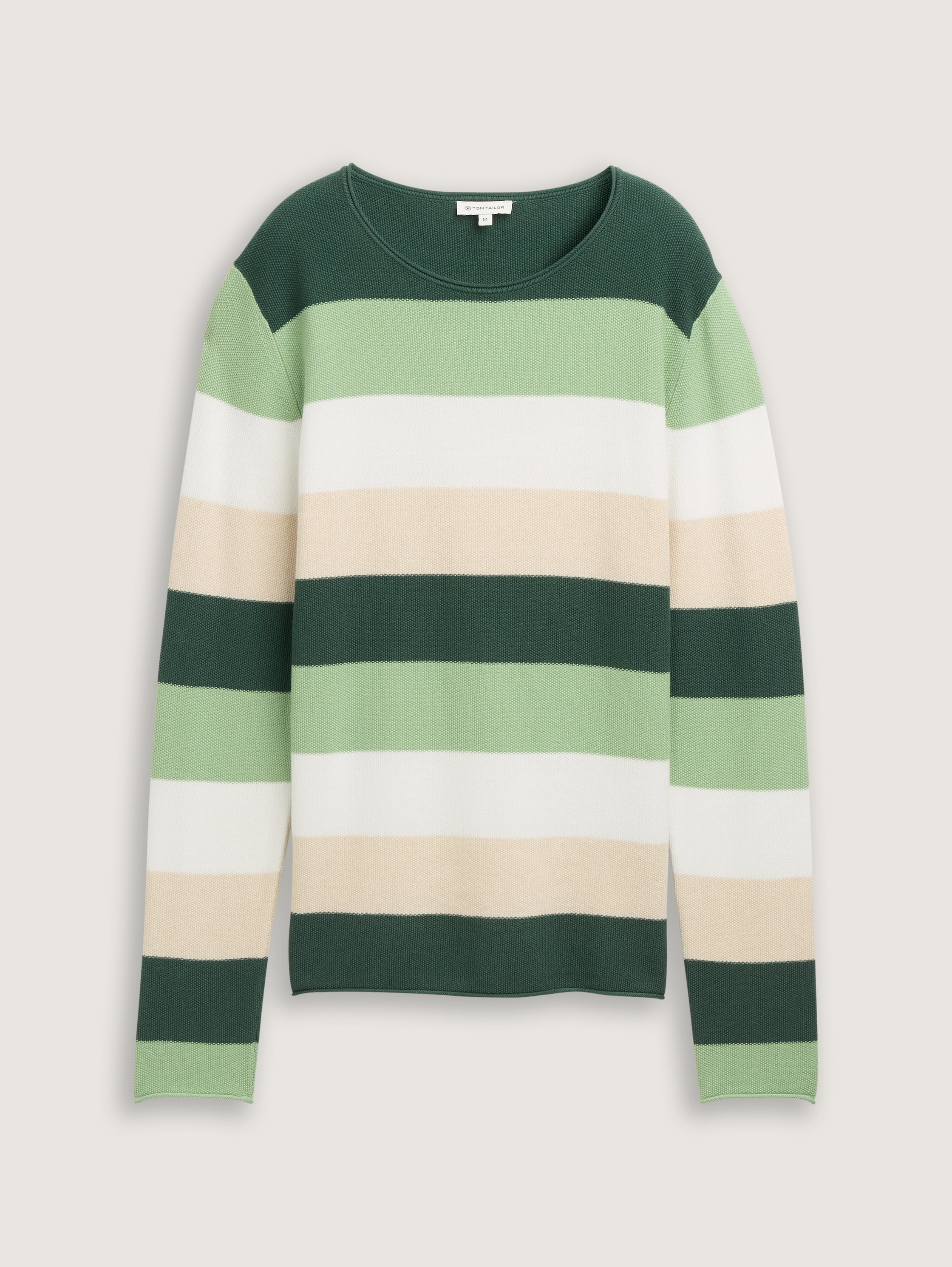 Tom Tailor - Gestreifter Strickpullover - Damen