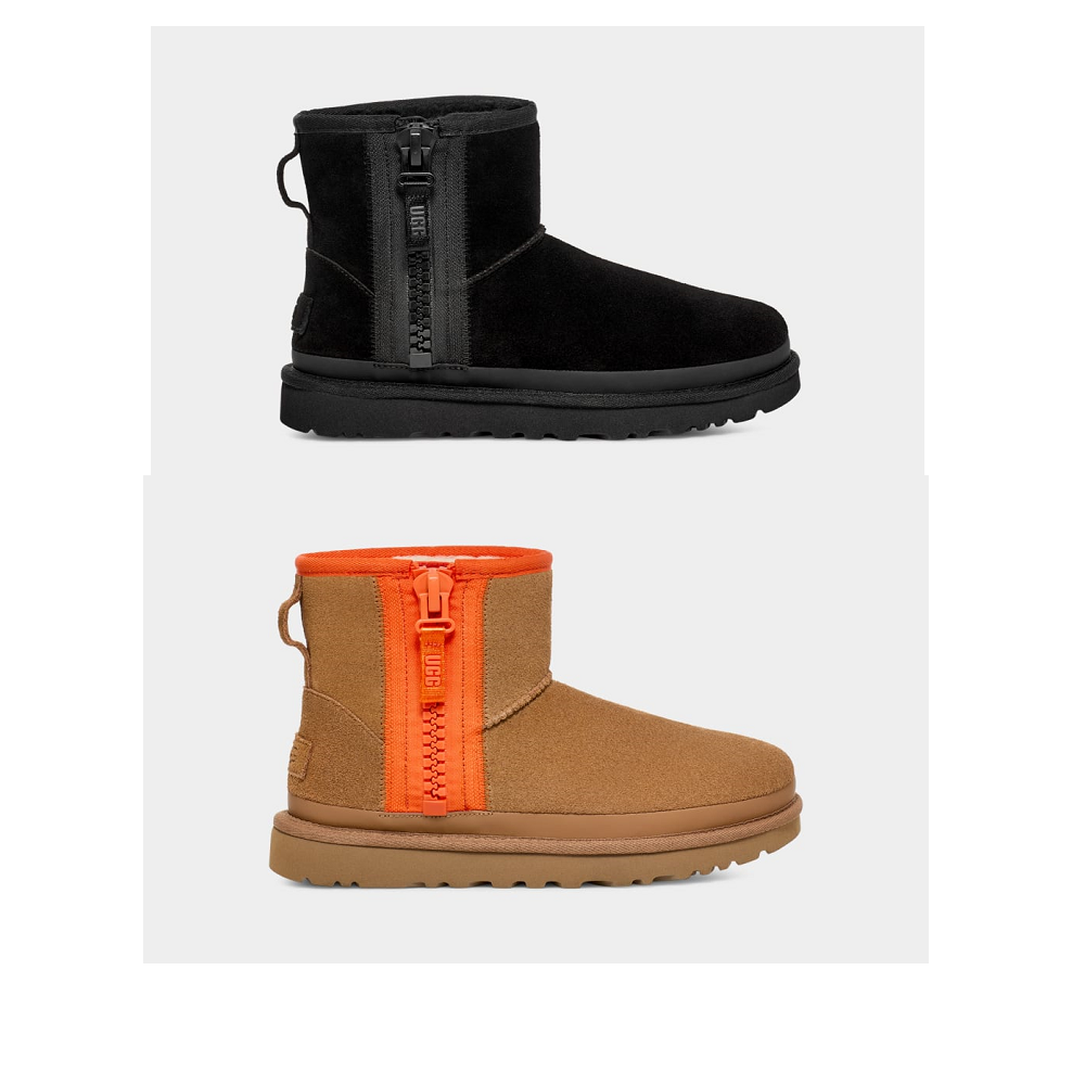 UGG Classic Mini Boot - Stiefel mit Zipper Reißverschluss
